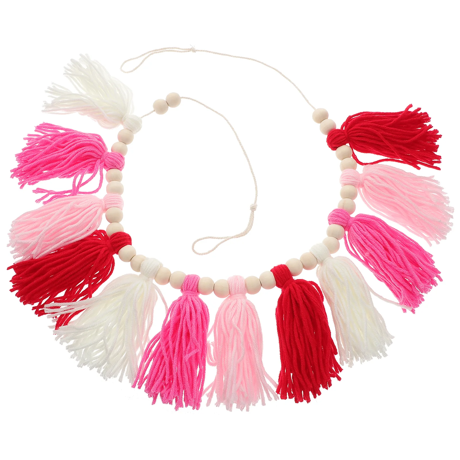 

Delicate Personalized Exquisite Beads Home Decor Natural Home Decor Farmhouse Bead Garland Farmhouse Beads Tassel