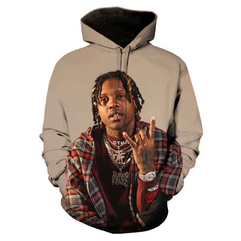 

2023 New Rap Singer 3D Printing Men's and Women's Hip Hop Fashion Leisure Street Pullover Harajuku Leisure Sports Hoodie