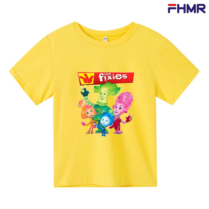 

Детская футболка, топ с мультяшным котом, Новинка лета 2022, футболка с коротким рукавом для мальчиков и девочек