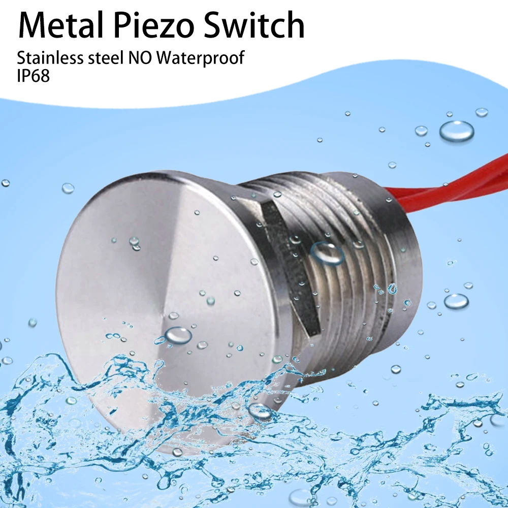 Abbeycon нержавеющая сталь без водонепроницаемости плоская головка 12 мм мгновенный