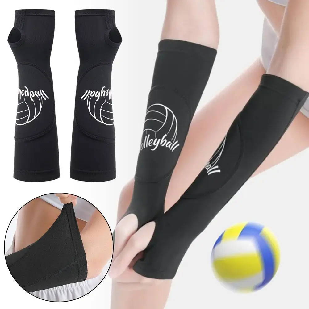 

1 Pair Volleyball Handguard Volleyball Basketball Arm Wrist Protect For Sports Anti-collision Breathable Sleeve Elbow Prote Q6q4