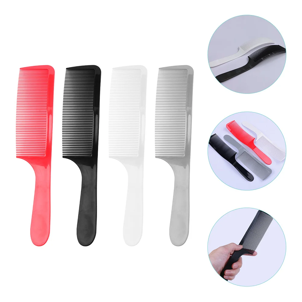

Comb Hair Brush Teeth Barber Wide Styling Hairdressing Handle Mens Round Fine Cutting Shopcombs Antistatic Anti Static Salon