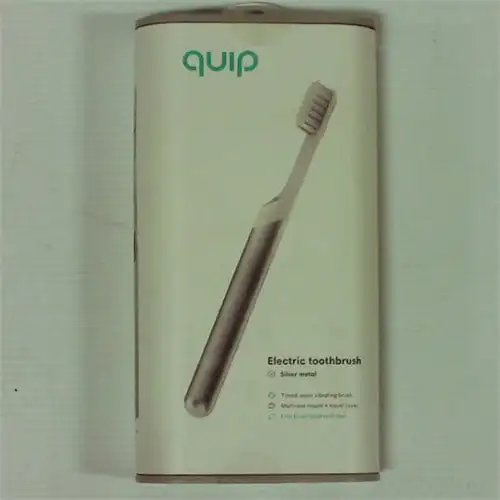 

Metal Toothbrush - Brush and Travel Cover Mount (Silver Metal) (bulk packaging)