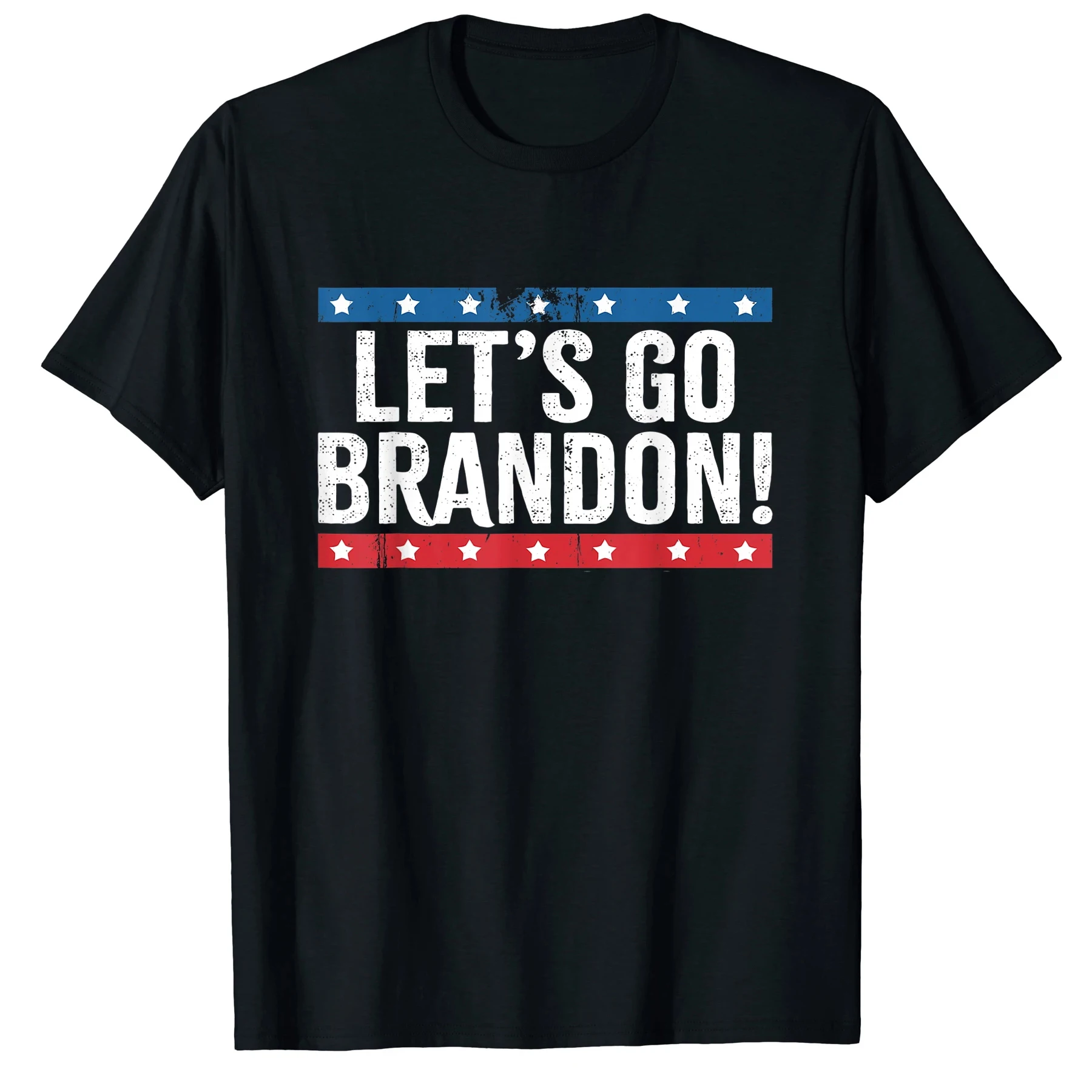 

100% Cotton Lets Go Brandon Let's Go Brandon Funny Men Vintage Men's Novelty Oversized T-Shirt Women Casual Tee Streetwear