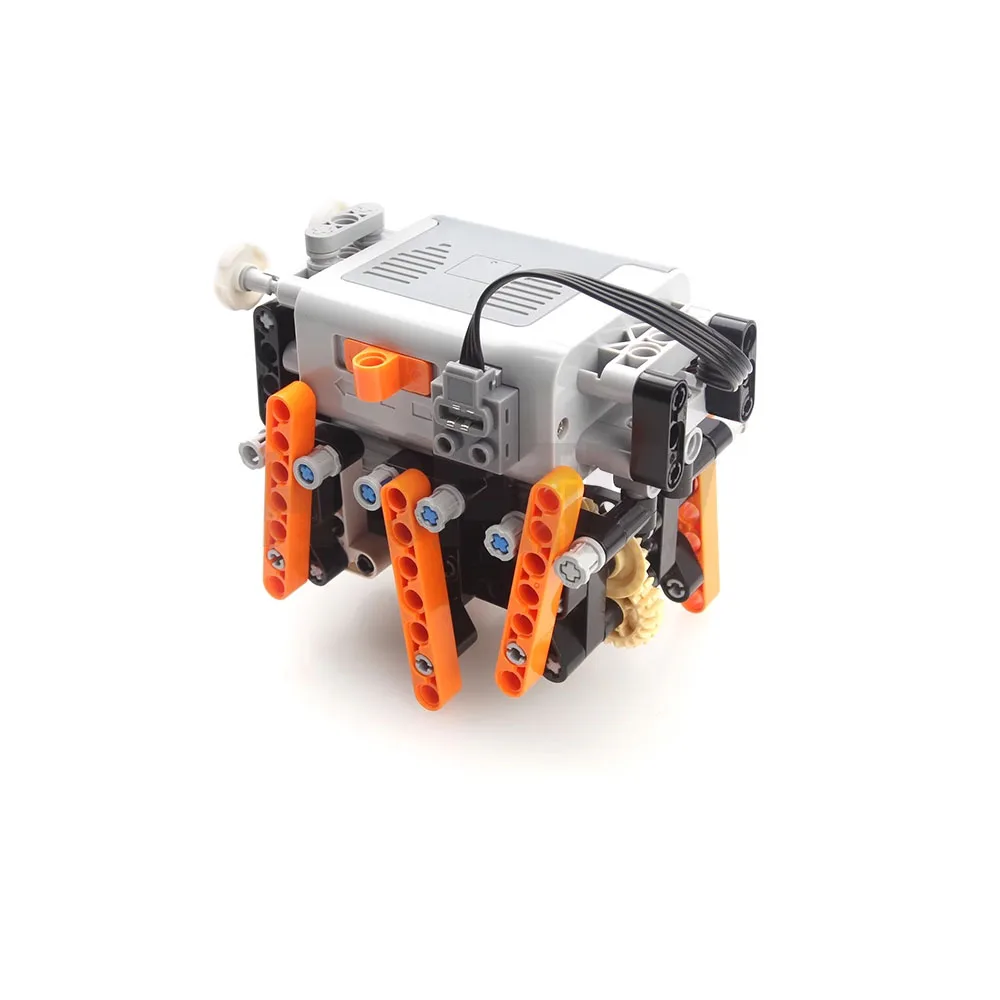 Электростроительный блок MOC 6-футовый бионический робот-паук совместимый с Legoeds