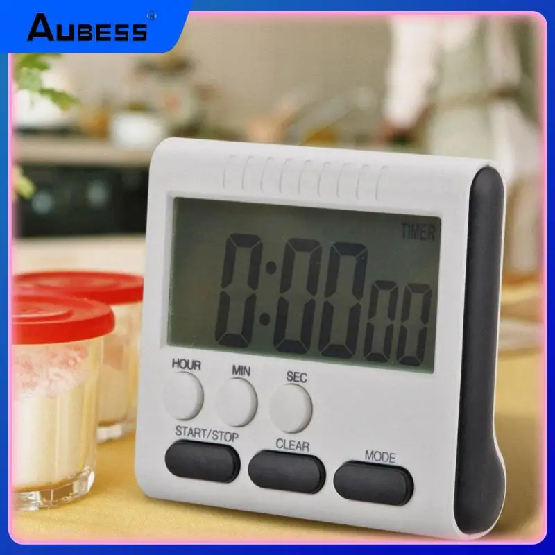 

Multifunctional Count-down Up Magnet Clock Sports Learning Timer Kitchen Timer Reminder Tool Sleep Stopwatch Clock Loud Alarm