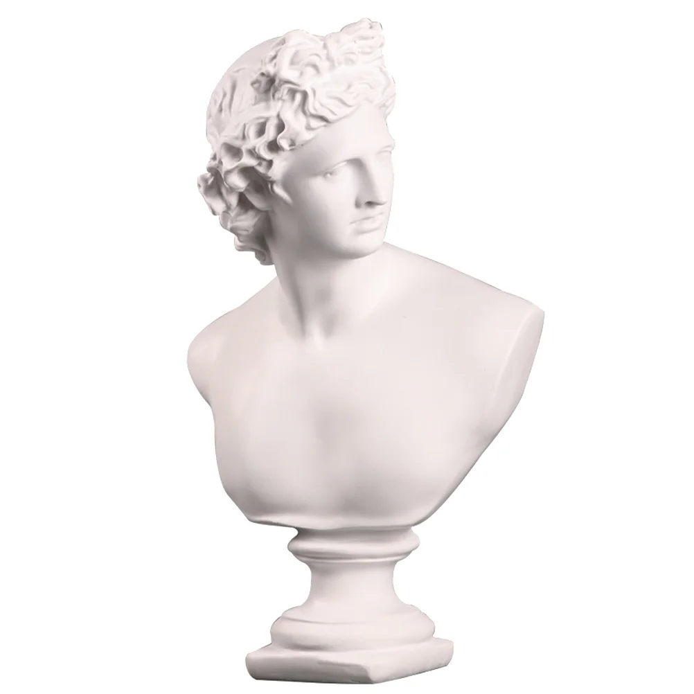 

Desktop Decorative Resin Lifelike David Ornament Plaster Craft Art Craft Michelangelo