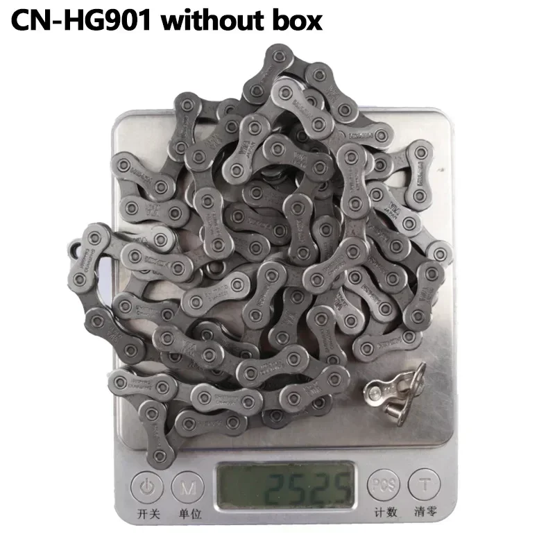 Оригинальная скоростная цепь SHIMANO Dura Ace XTR CNHG901 HG900 11S с цепью Quick Link HG901 116L