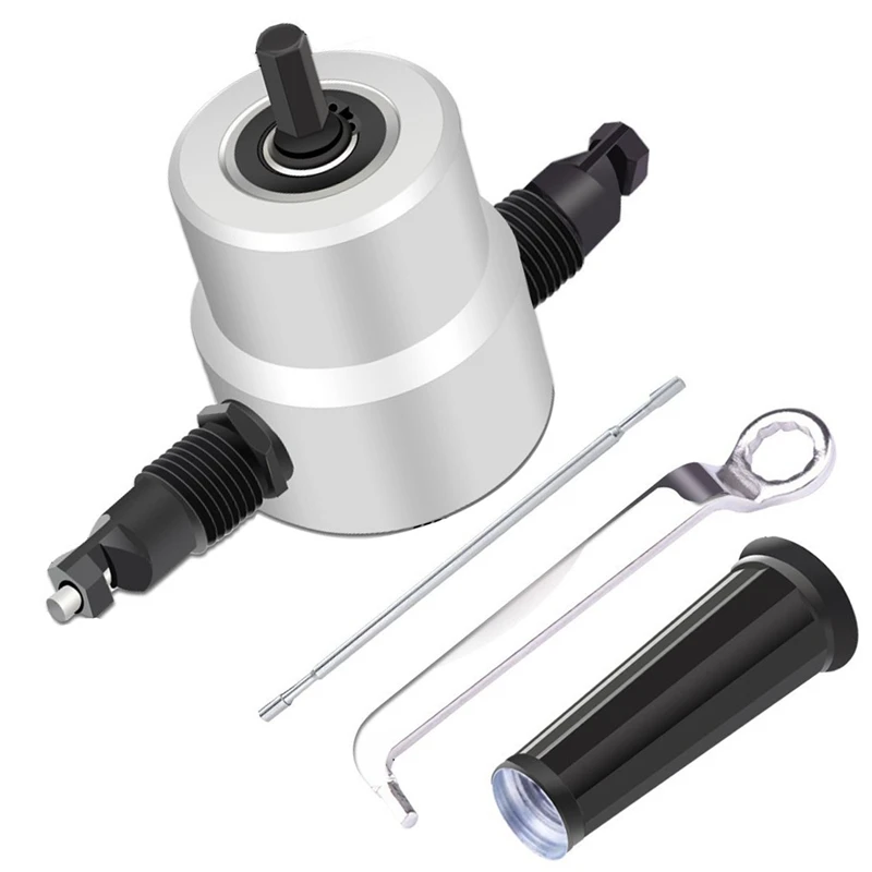 

Double-Headed Metal Sheet Cutter Cutting Machine Saw Iron Sheet Cutting Tool Hole Opener Cutting Saw Tool