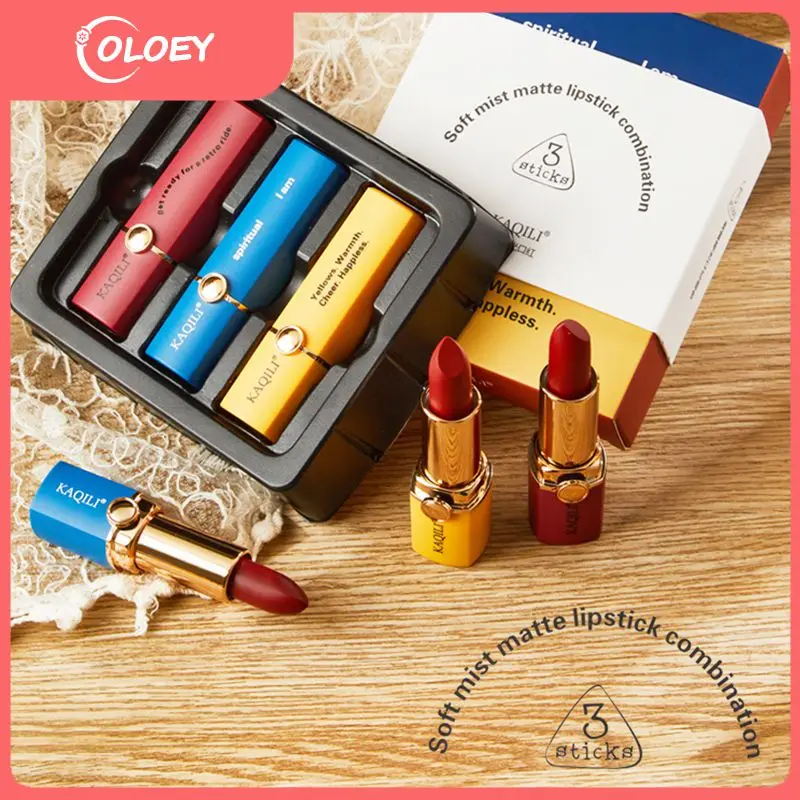 

/set Matte Lipstick Smooth Tattoo Waterproof Long Lasting Non-greasy High Color Rendering Belleza Labiales Maquillaje