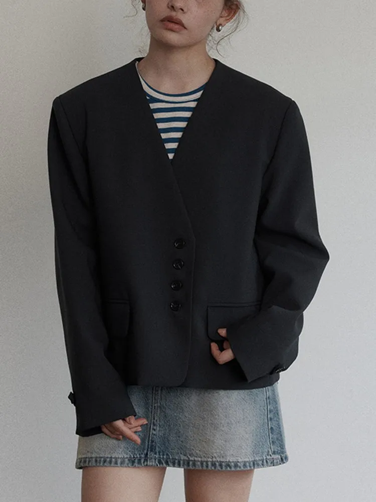 Рисунок 6 - Женский Однобортный блейзер с длинным