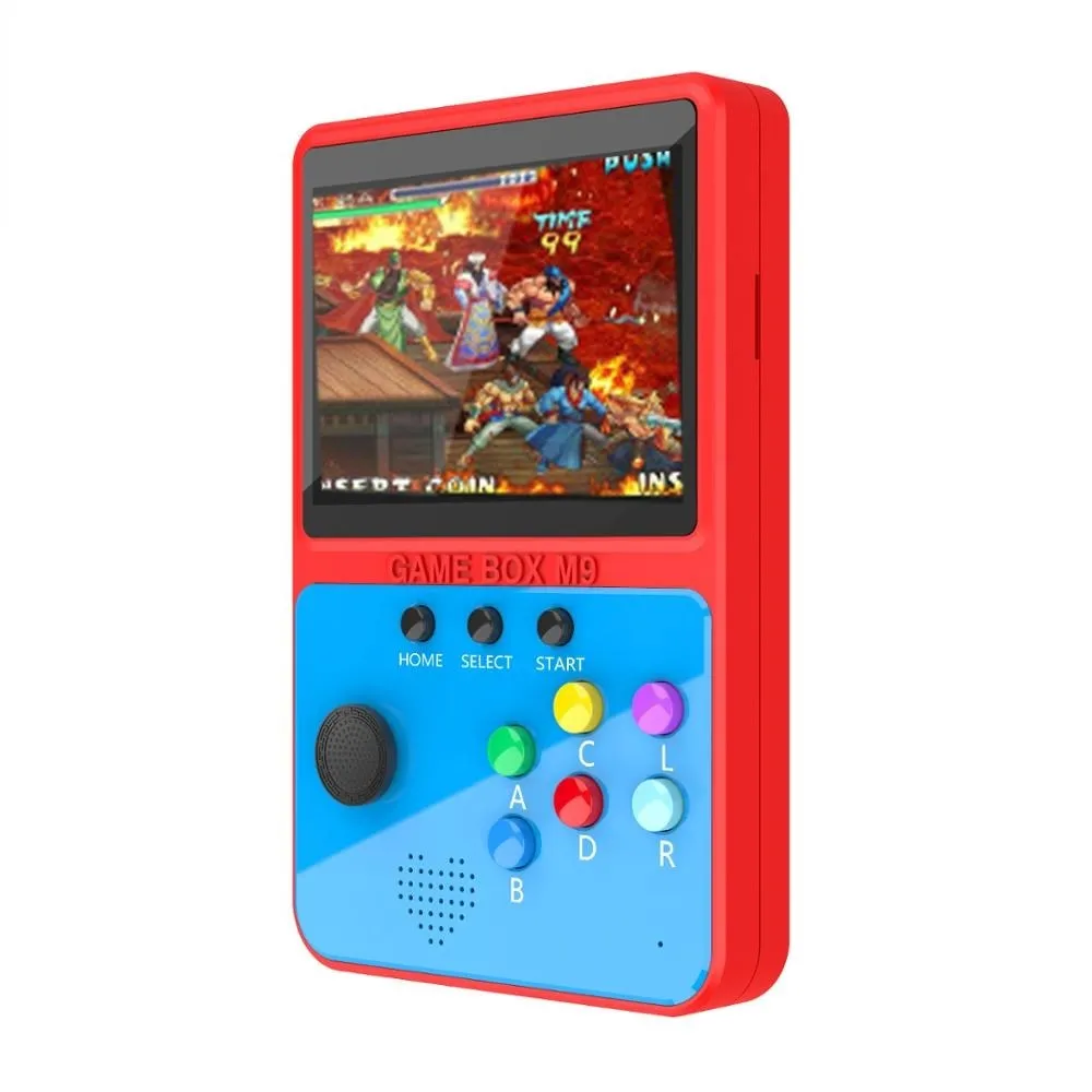 

3D Portable Mini Handheld Video Game Console 16 Bit 3.5 Inch Color LCD Children Color Game Console With Built-in 2000 Games New