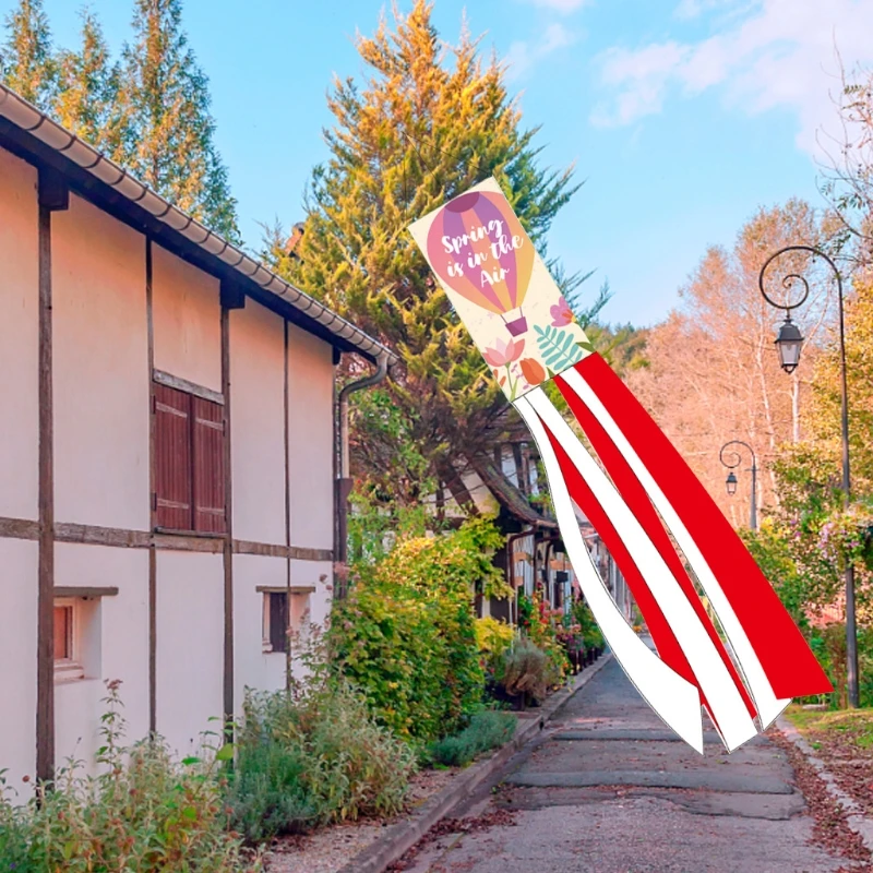 

Весенняя ветровка садовый баннер украшение для двора фена для волос флаг