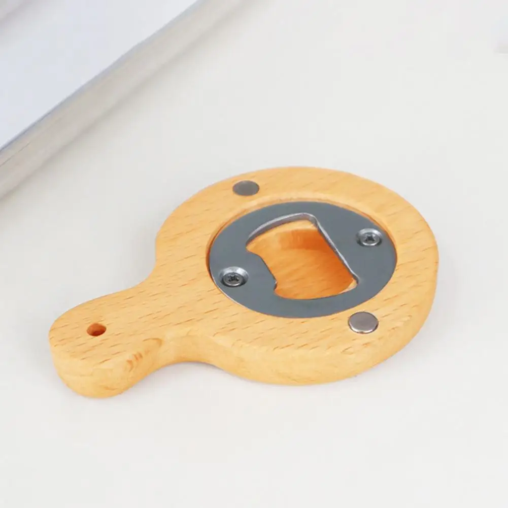 Открывалка для бутылок магнит на холодильник мультяшный медведь узор из