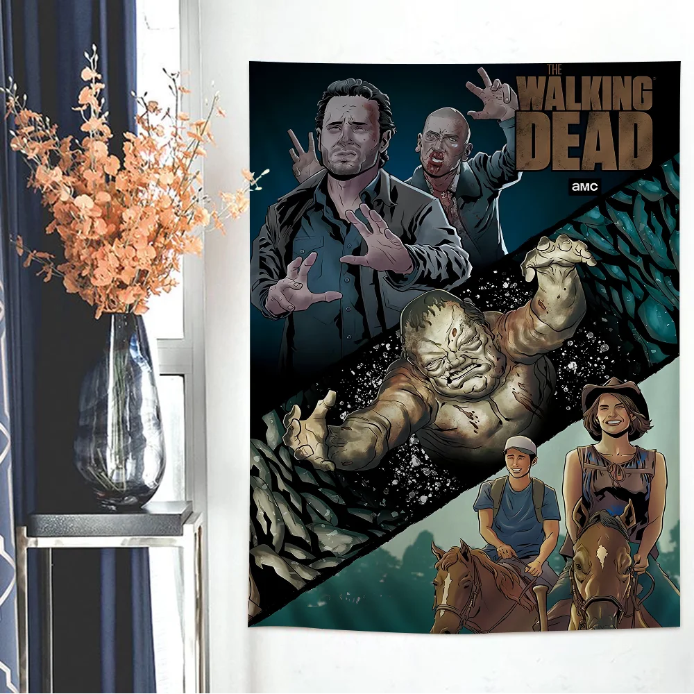 Гобелен с героями мультфильмов The Weeknd художественная научная фантастика