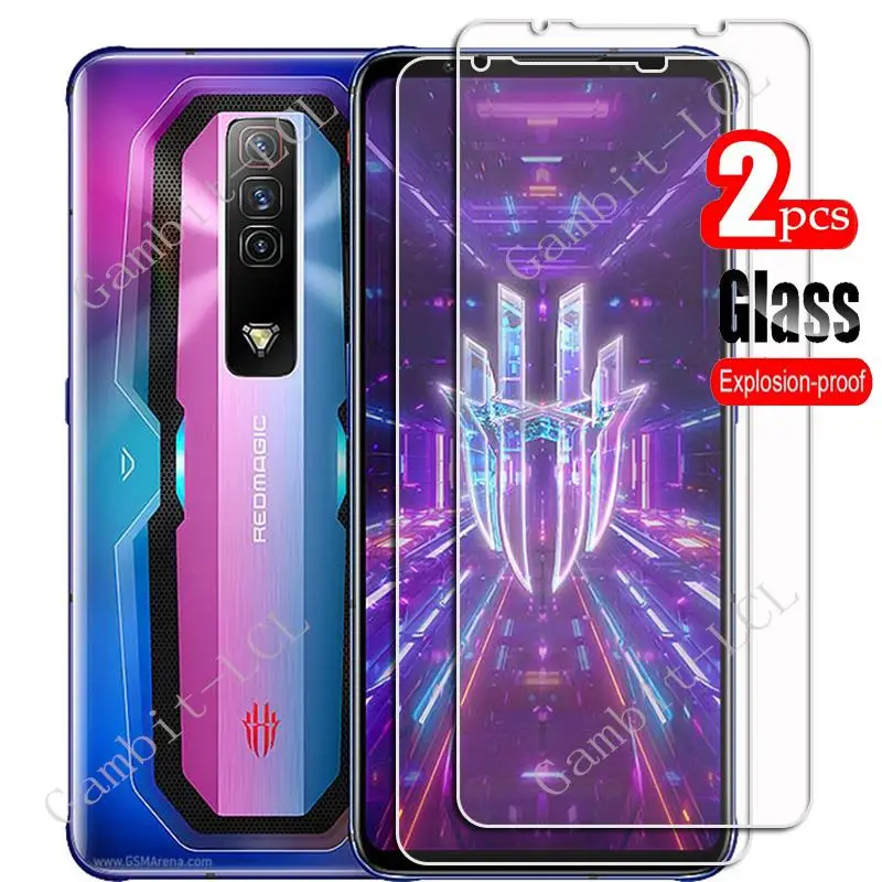 Закаленное стекло для ZTE Nubia Red Magic 7S 7 6,8 дюйма HD, 2 шт., защитная пленка для экрана телефона RedMagic7 Magic7