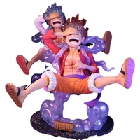 17cm one piece luffy gear anime figure sun god nikka pvc action figurine statue collectible model doll toys for children gift