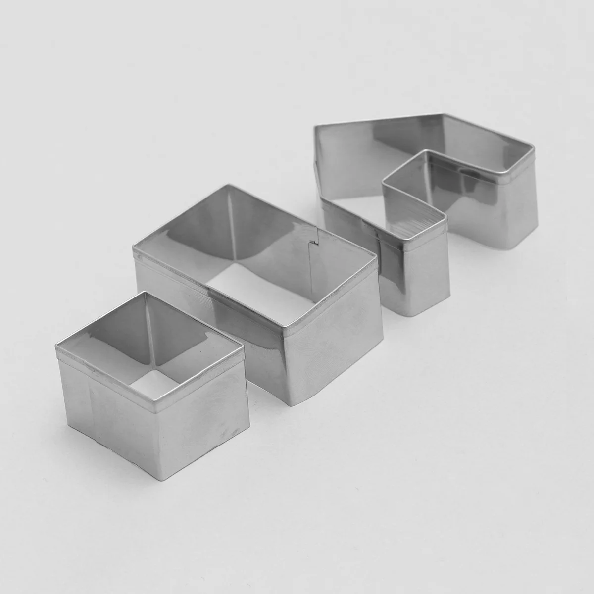 

Cookiechristmasbiscuit Set House Small Shape 3D Cake Steel Stainless Fondant Pastry Metal Leaf Bakeware Xmas Cupcake Party