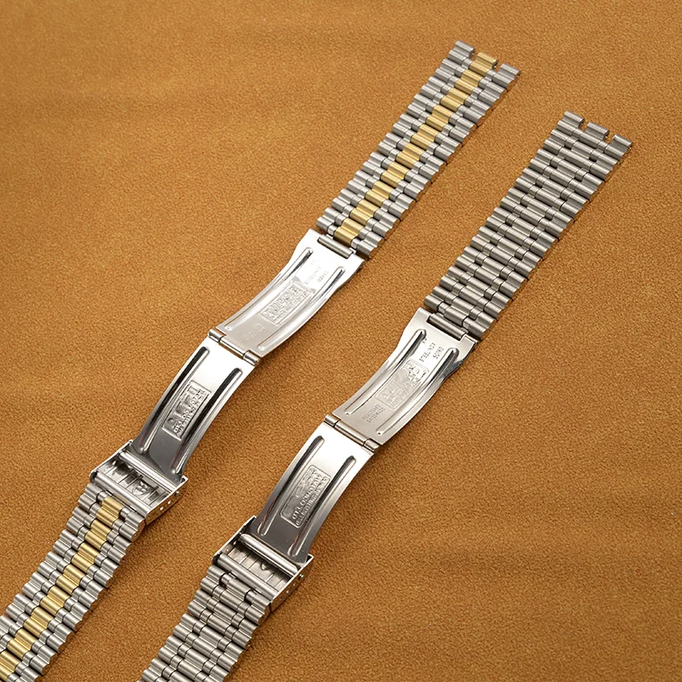 New 14mm Solid Stainless Steel Band Bracelet Strap For Tudor Monarch Watch 316L