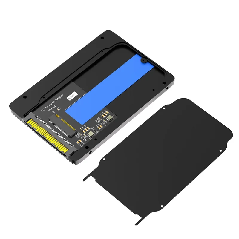 Фото T35C Адаптер U.2 к NVME 2,5-дюймовый SFF-8639 PCI-E U2 к M2 M Разъем корпуса платы переходника для M.2 SSD Box Converter №5