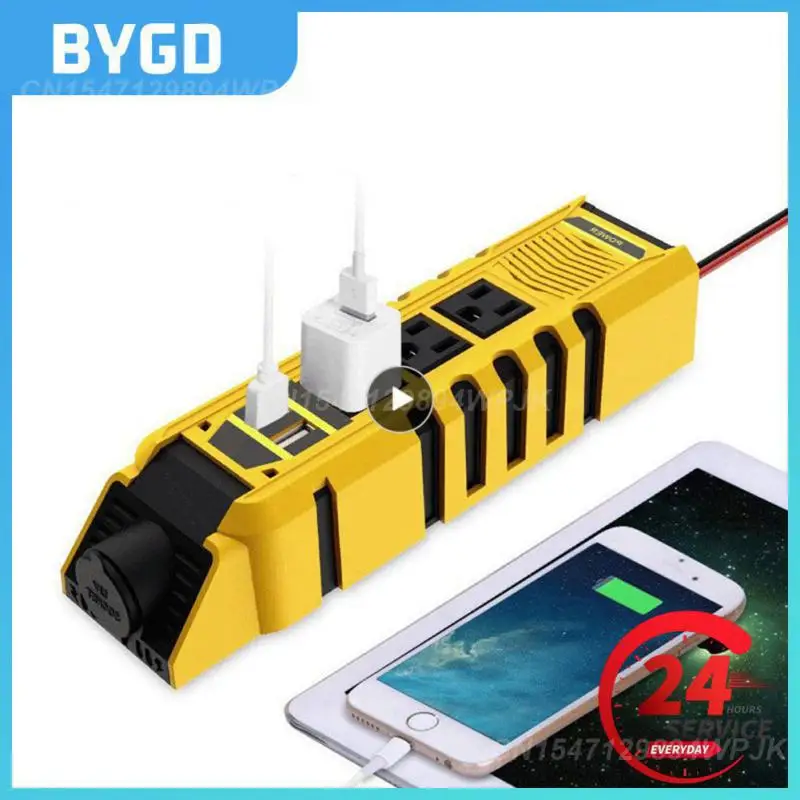 

Modified Wave Power Inverter 150w Dual Usb Voltage Converter Car Inverter Car Accessories Multifunctional Portable 12v To 110v