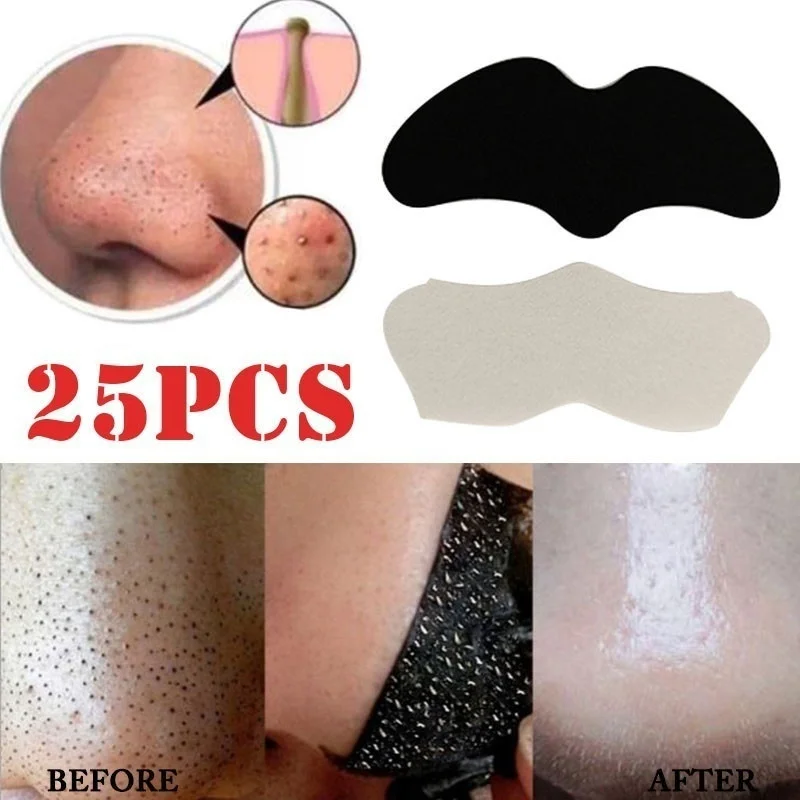 10 PCS Nose Blackhead Remover Mask Deep Cleansing Skin Care Shrink Pore Acne Treatment Black dots Clean Strips |
