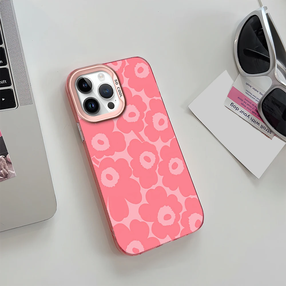 Модный роскошный чехол для телефона M-Marimekkos Samsung Galaxy S25 S24 S23 S22 S21 S20 Note20 FE Ultra Plus 4G 5G с