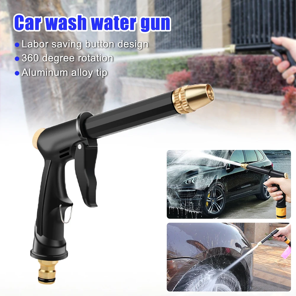 

High Pressure Sprinkler Water Spray Gun Car Washers Water Gun Hose Nozzle Foam Lance Automobiles Cleaning Car Wash Tool