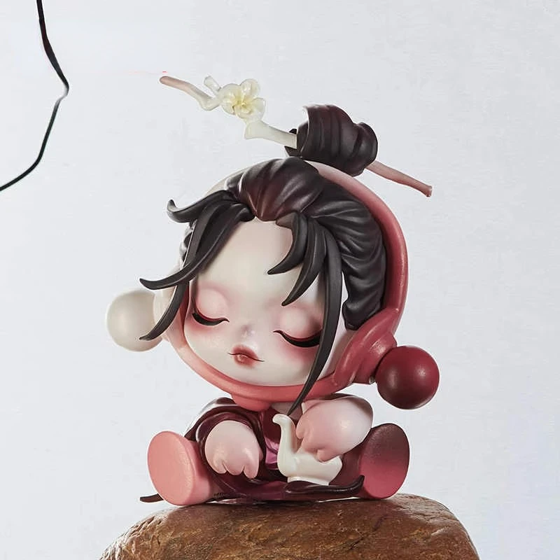 

Popmart SKULLPANDA Courtyard Plum Blossom Series Sp11 Blind Box Toys Mystery Box Doll Action Figure Desktop Ornaments Kids Gift