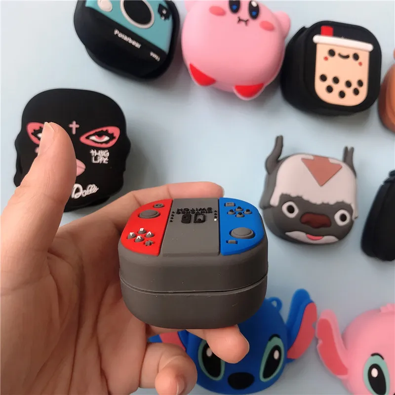

Симпатичный 3D чехол для наушников для Galaxy Buds Plus, мультяшная игровая консоль с крючком для Galaxy Buds Live /Buds Pro/Buds 2