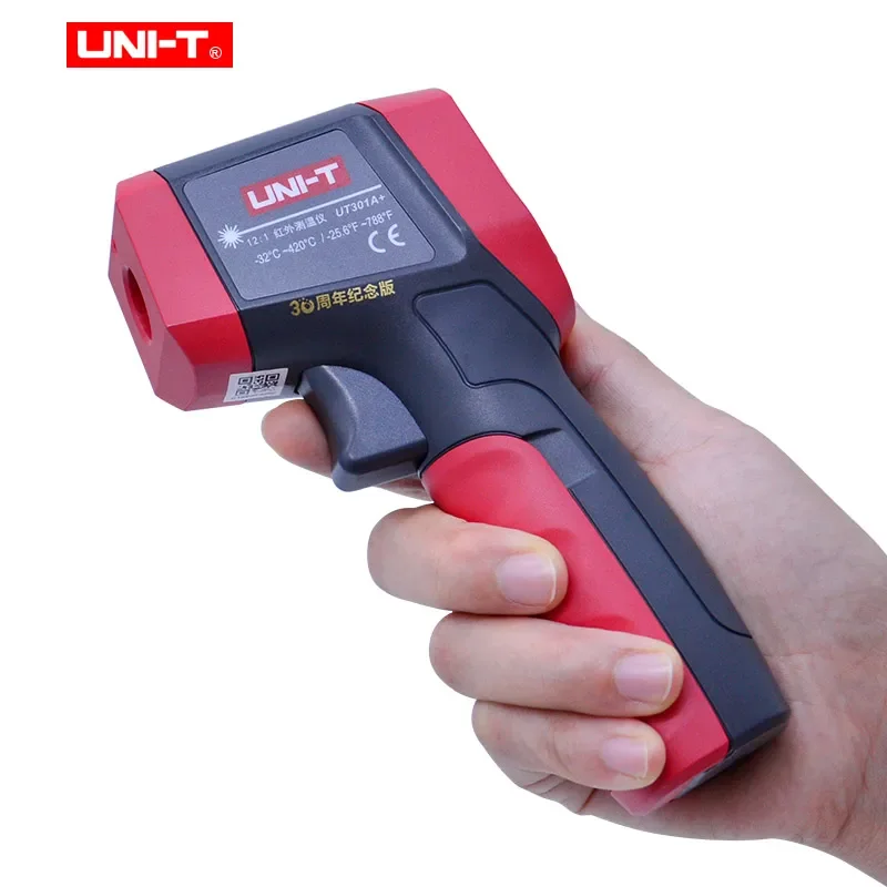 UNI-T UT301A+/UT302A+/UT303A+ Бесконтактный промышленный термометр Высоко- и