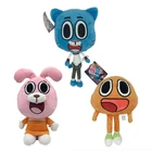 Удивительный мир Gumball Darwin Anais Мультфильм Плюшевая Кукла игрушка милая кошка кролик Gumball мягкая игрушка Дети Детская игрушка 25 см