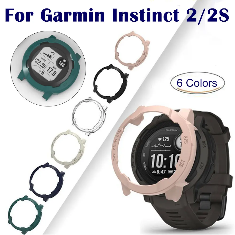 

Smart Watch Protective Shell Cases For Garmin Instinct 2 TPU Protector Case Replacement Watch Accessories For Garmin Instinct 2S