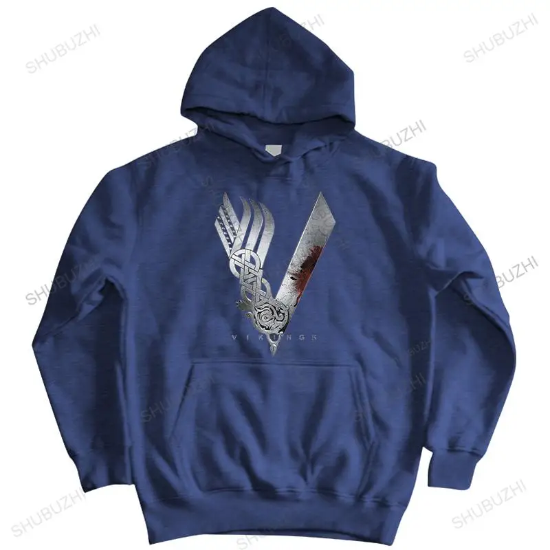 

men autumn sweatshirt black streetwear hoody Vikings Awesome Vikings Logo Licensed Adult unisex jacket Outwear men cool hoodies