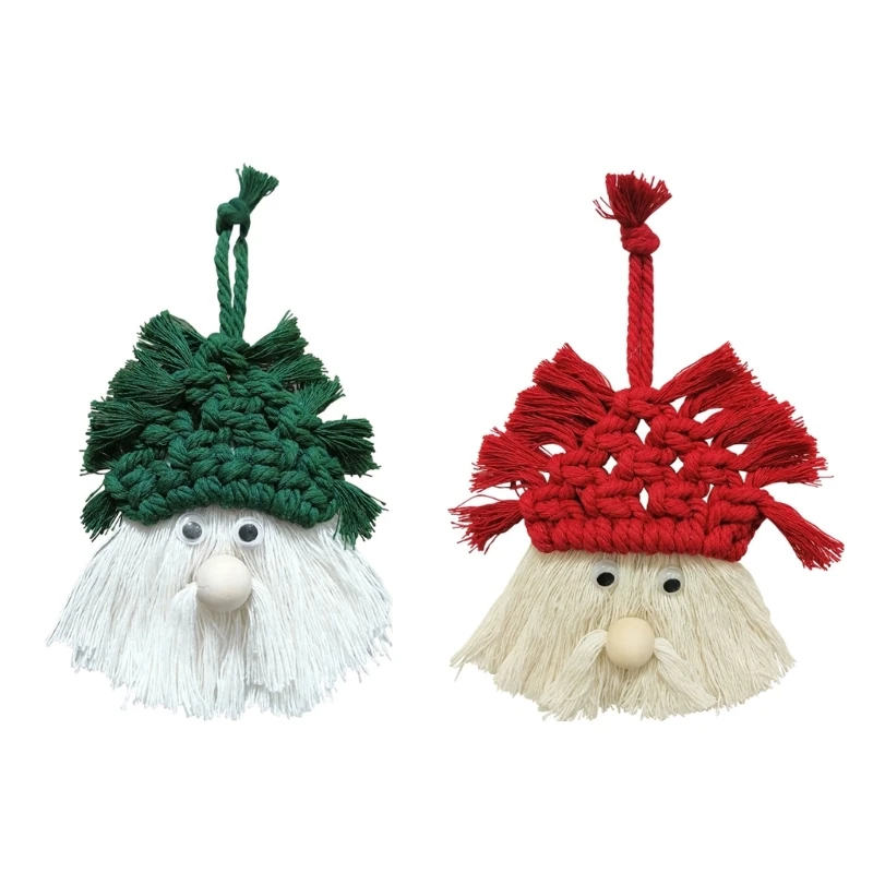 

Handmade Christmas Santa Clause Tree Decoration Hanging Ornament Pendant Decors