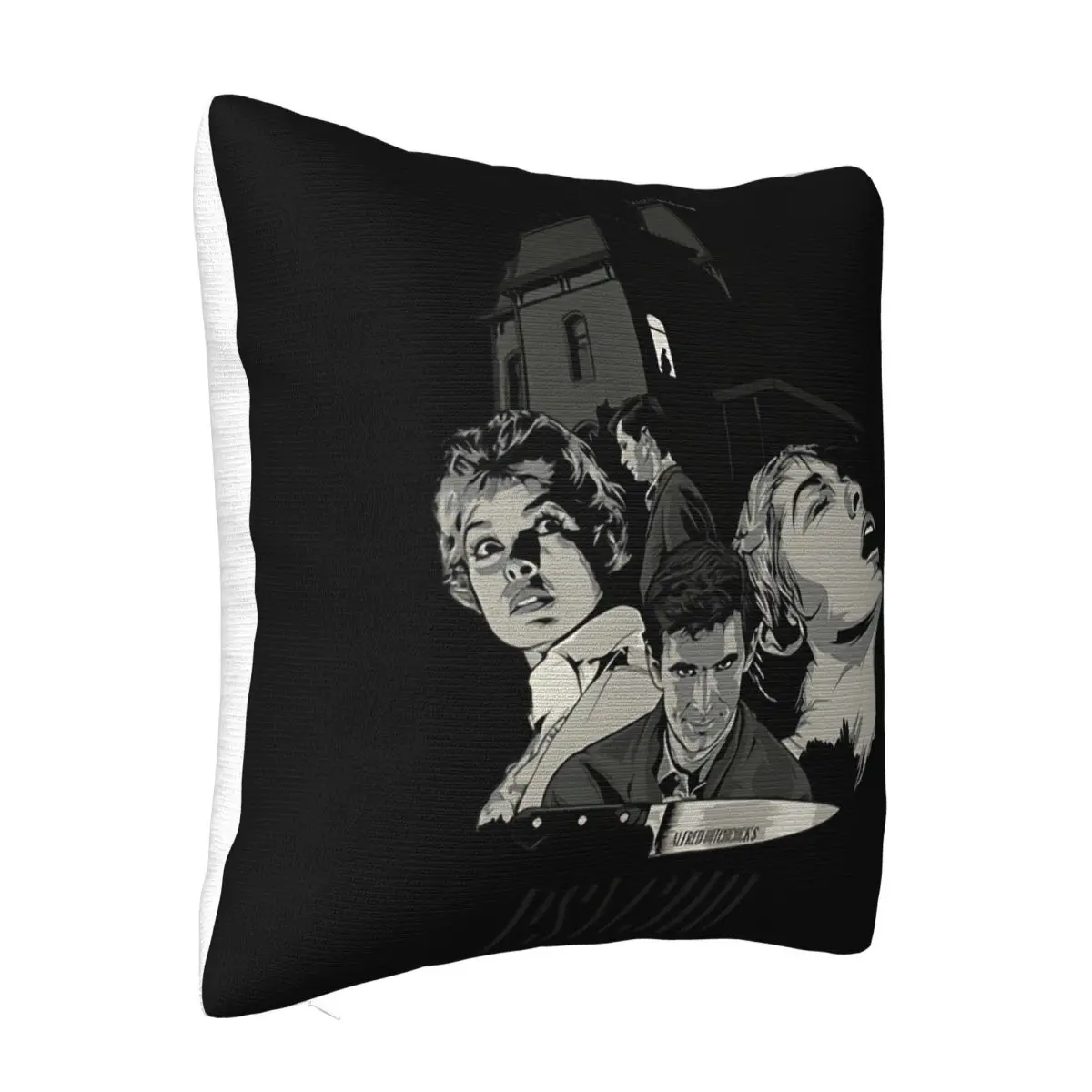 Psycho Movie Poster Alfred Hitchcock Case White Xs3Xl Women Men Formal Present Pillow