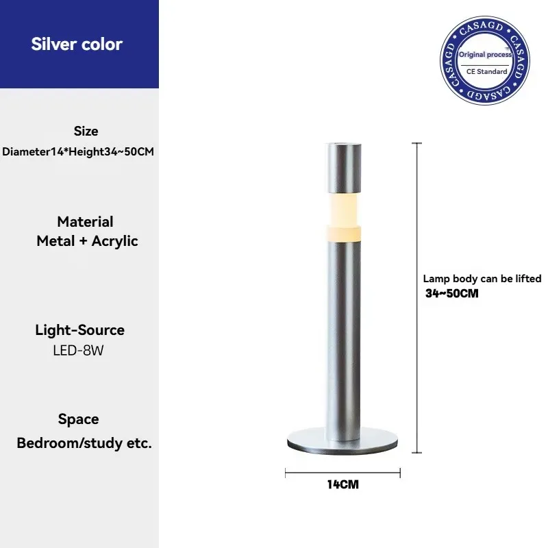 

Торшер Artpad минималистичный регулируемый черный