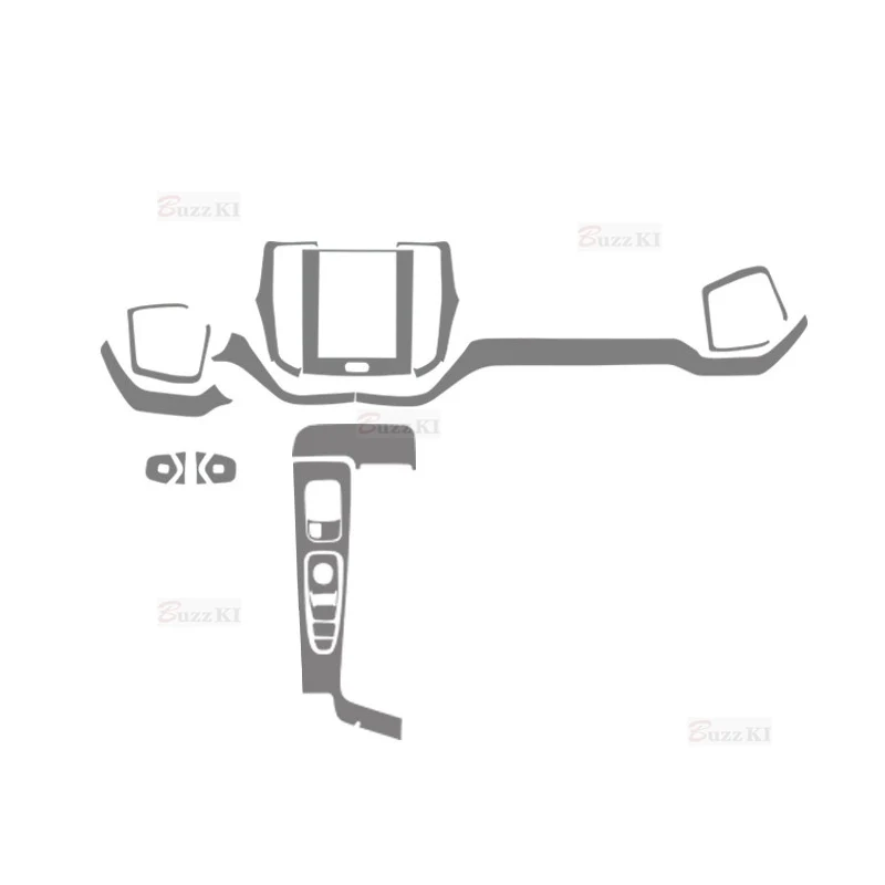 2018-2023 для Volvo XC60 ТПУ Прозрачная пленка автомобильная наклейка внутреннего