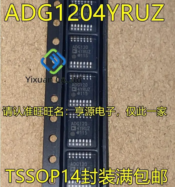 

2pcs original new ADG1204YRUZ TSSOP14 pin multiplexer switch analog chip