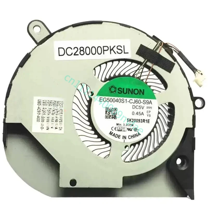 Фото Новый сменный вентилятор охлаждения процессора для ноутбуков DELL Precision 3540 3550 M3540, серия Latitude 5510, 06T7HN 0G8RWX 0.1 №1