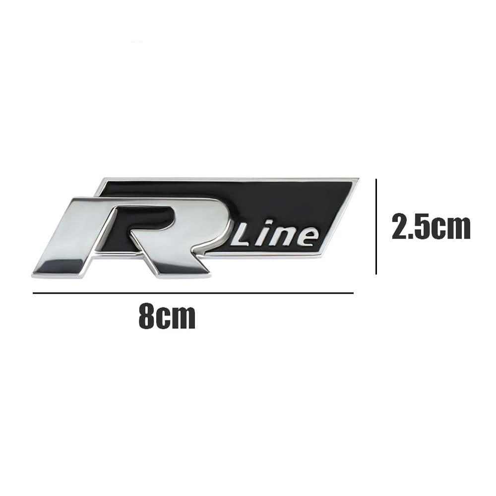 Металлический 3D Rline бейдж задняя часть багажника модификация внешние аксессуары