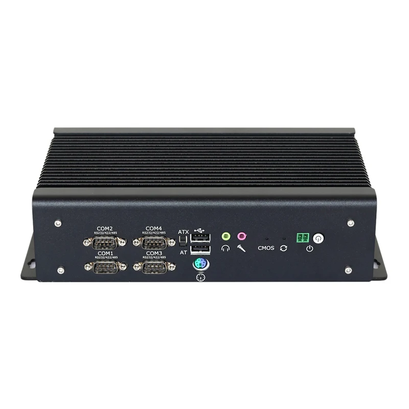 XCY Fanless Industrial Mini PC i7 1165G7 Dual Ethernet GPIO DB9 RS232/422/485 2 mPCIe Wi-Fi 4G LTE HDMI VGA 6xUSB Windows Linux