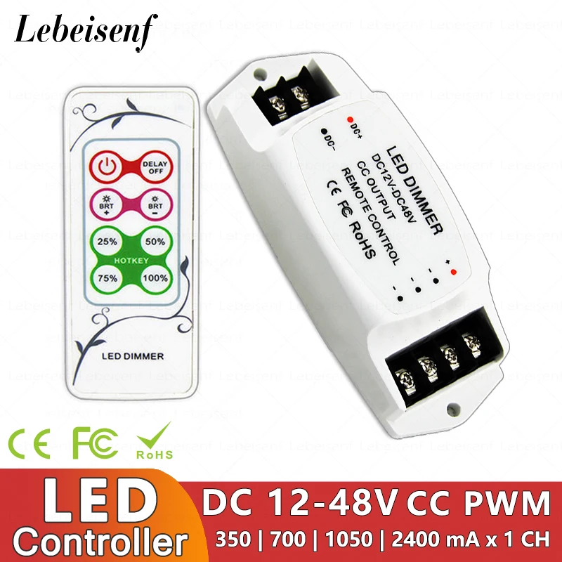 

Диммер для светодиодных осветительных приборов, 12-48 В постоянного тока