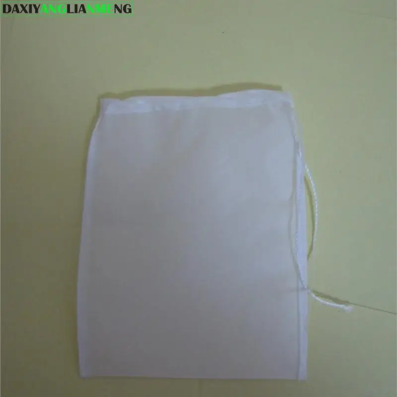 10pcs/lot 15x20cm 100/120/160mesh 150/120/96microns Fruit juice Coffee Wine nylon liquid filter bags Food grade mesh Filter Bag | Дом и сад