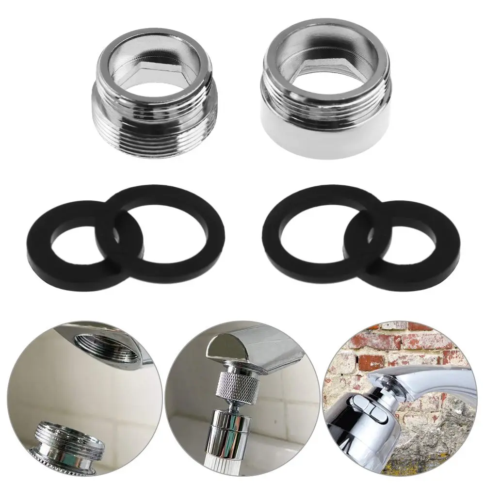 

Water Purifier Accessories With washer Metal Water Saving Adaptor Tap Aerator Connector Kitchen Faucet Outside Thread