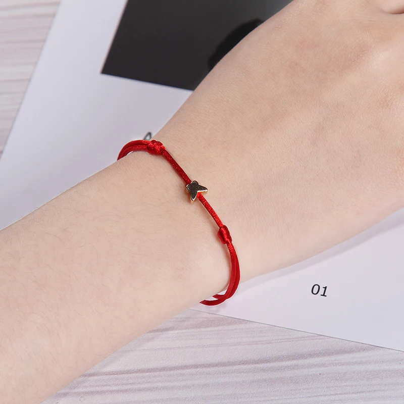 12 pcs/lot Pretty Colorful Star Butterfly Heart Pendent Bracelets For Women Girl Kids Fashion Jewelry Rope Adjustable Bracelet