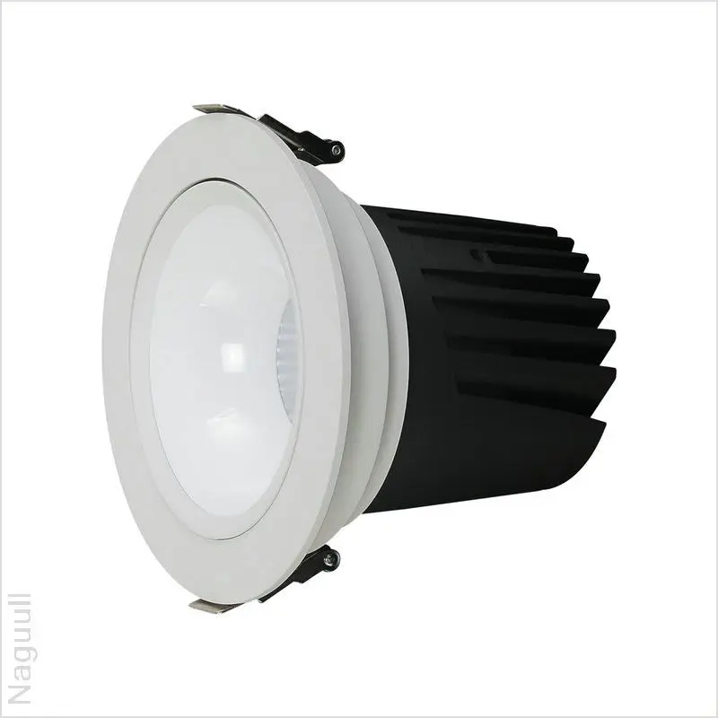 

Спот Потолочный New Led Downlight Cob 12w 20w 30w 40w Ac110v 220v Recessed Spotlight Silver And Black Ceiling Lamp For Cabinet L