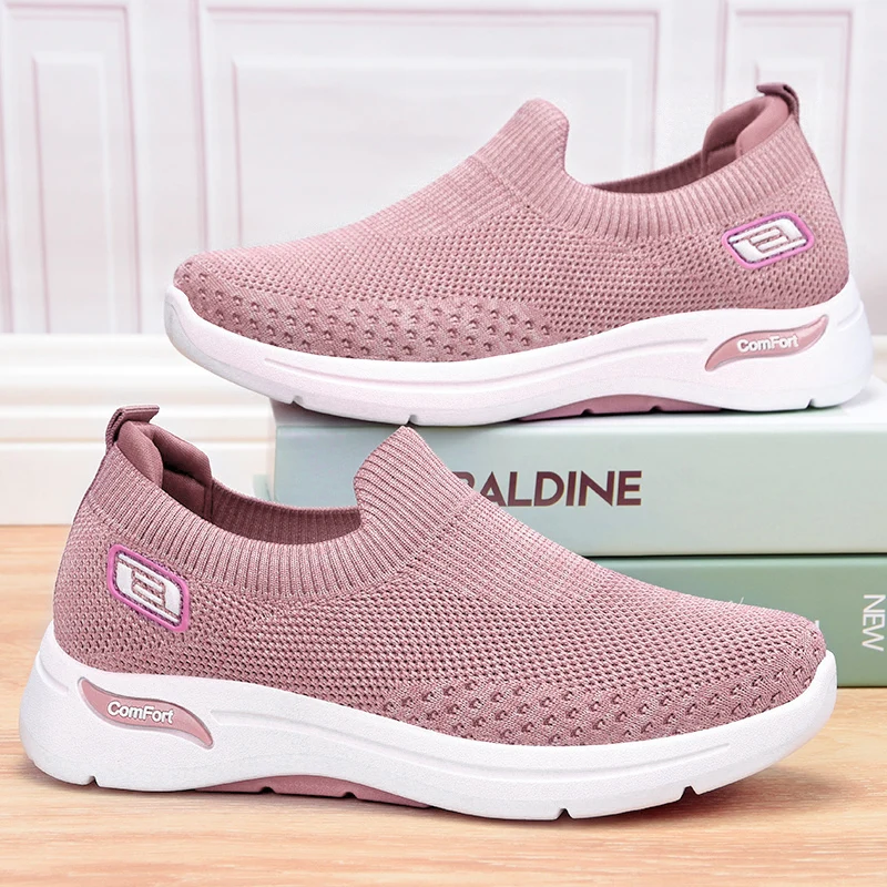 

2023 Sport Running Shoes Women Air Mesh Breathable Walking Women Sneakers Comfortable Fashion Casual Sneakers Chaussure Femme