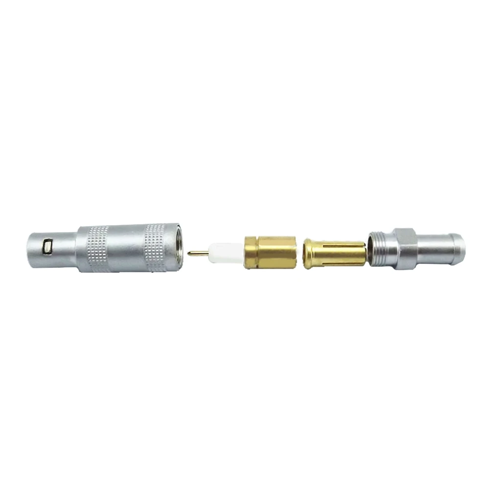Штекер C5 для FFA.00S 01S 1S 1-контактный C6 подходит датчика дефектоскопа RG174 RG316 разъем