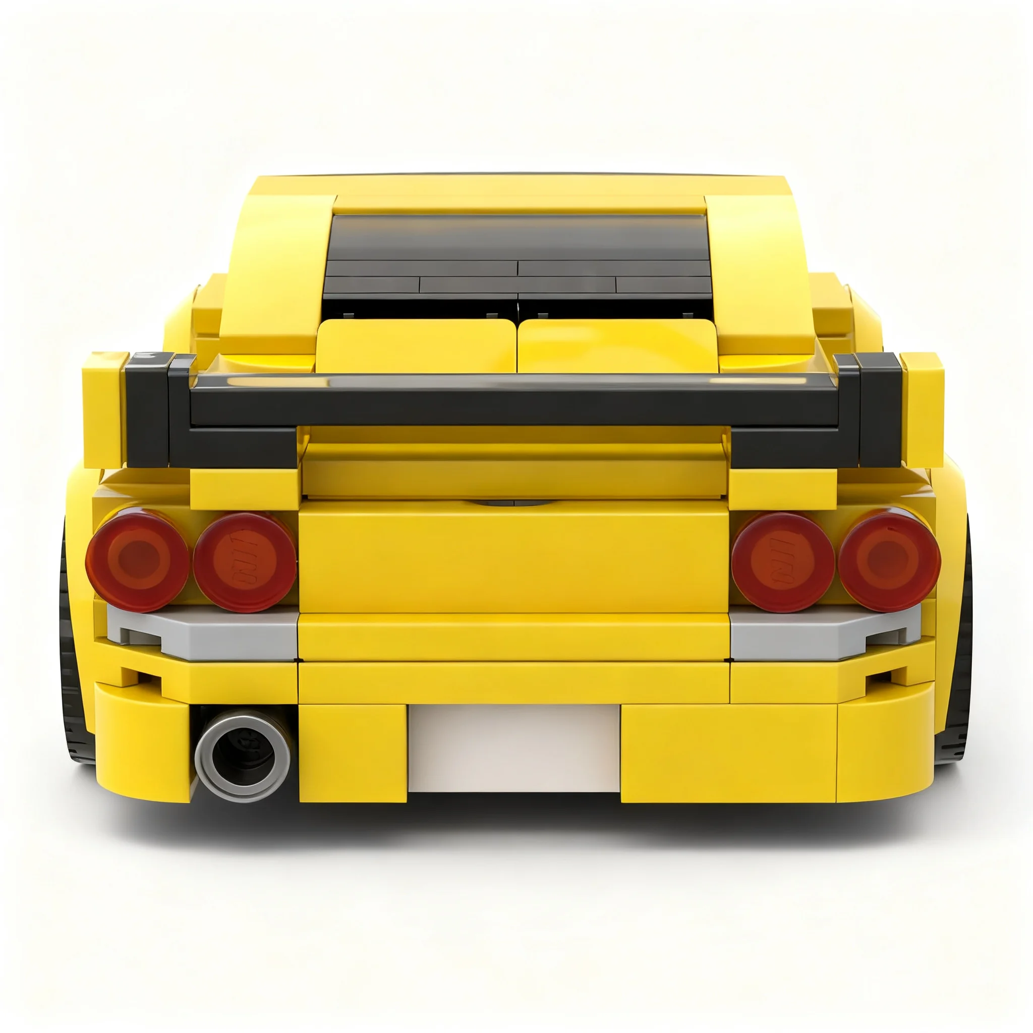 Фото 300 деталей MOC City Champions: Японский спорткар Nismo 400R R33, модель для сборки, архитектурный конструктор, игрушка, подарок на день рождения, кирпичики №3